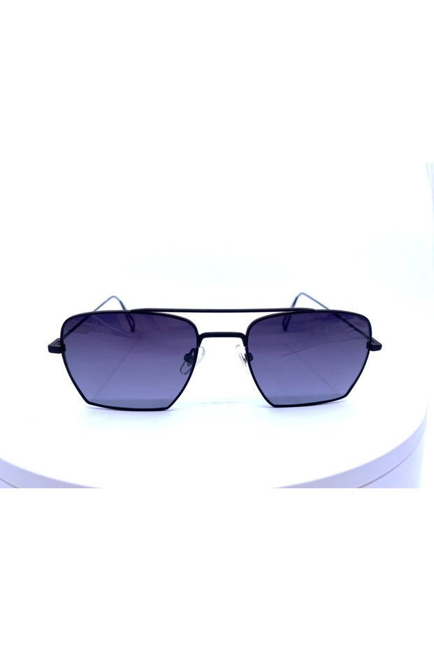 21211 Polarized Black Smoke - Glass Sunglasses