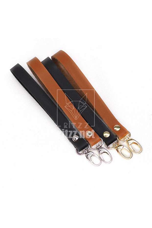 Gerçek Deri Portföy Çanta Sapı - 2