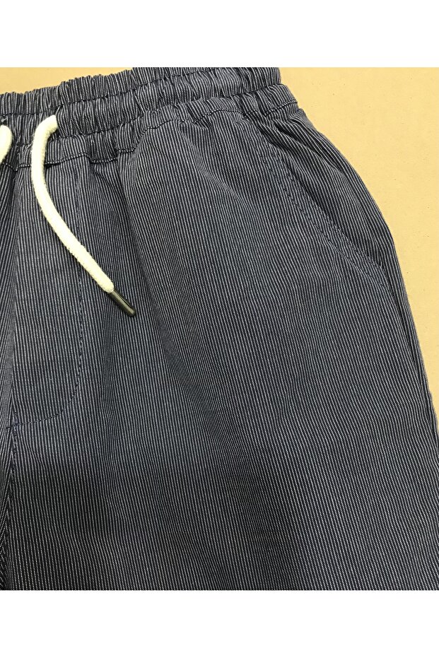 ERKEK ÇOCUK ÇİZGİLİ ŞORT - 5