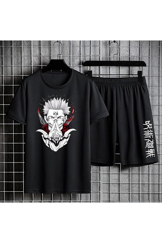 Jujutsu Kaisen Set Tshirt şort model785 - 1