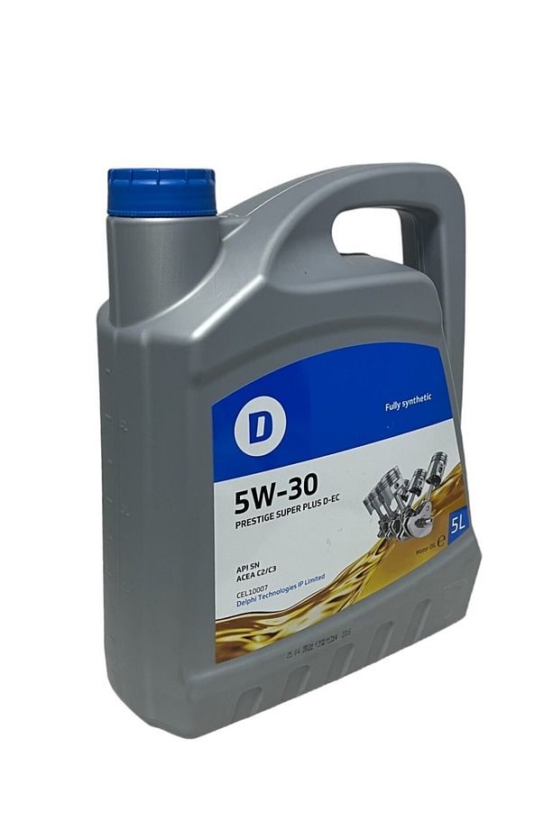 Delphi Prestige Süper Plus 5W-30 Tam Sentetik Motor Yağı 5 Litre - 2