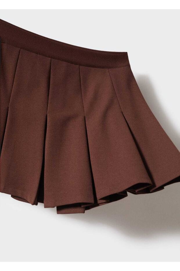 Geniş Pilili Etek - 5