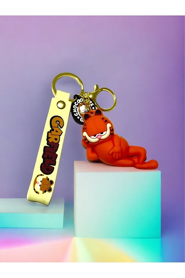 Garfield 3D Keychain and Bag Accessory - 5