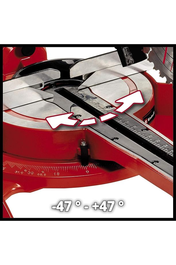 TC-SM 2534/1 Dual, Pistonlu Yatarlı Gönye Testere (Sağ-Sol) - 4