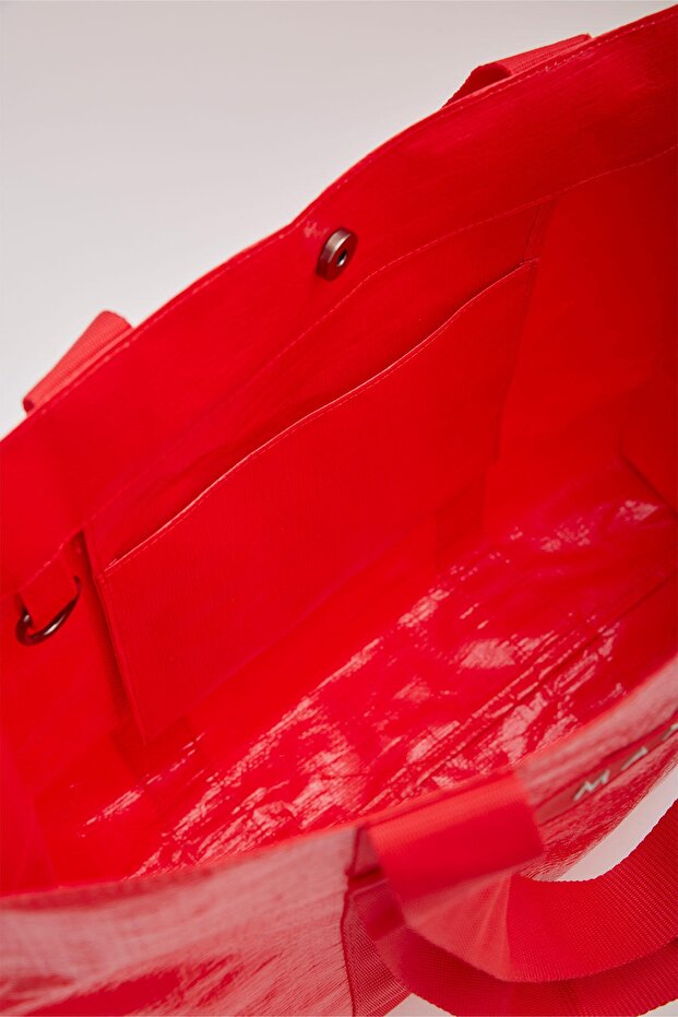 ПЛАЖНА ЧАНТА ЧЕРВЕНА - 7