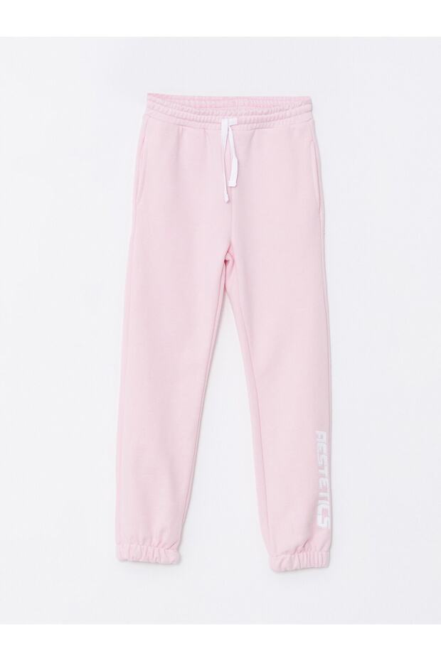 Printed Elastic Waist Jogger Sweatpants for Girls
