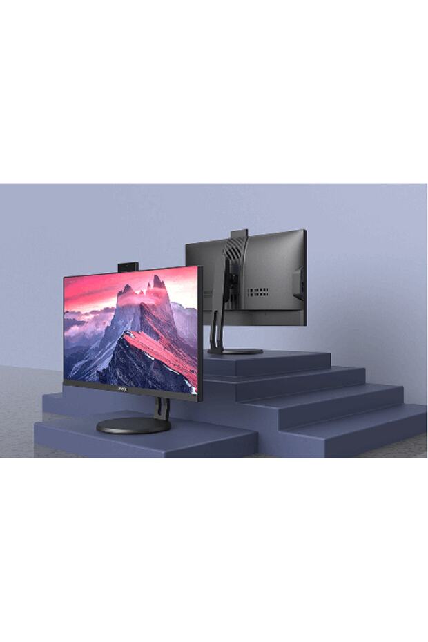 YG-2380 23.8'' ALL IN ONE PC I5 10210U 16GB DDR4 256GB NVMe SSD WI-FI & CAMERA BEYAZ - 4