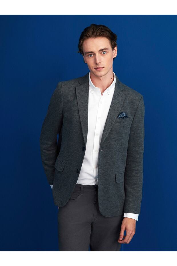 Slim Fit Men's Blazer Jacket