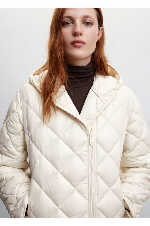 Kapüşonlu Kapitone Anorak - 6