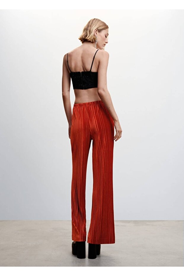 Pilili Kadife Pantolon - 4