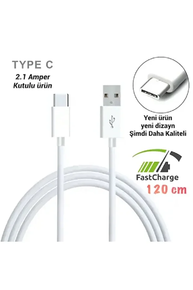 Usb-typec Hızlı Şarj Ve Data Kablosu 100cm - 1