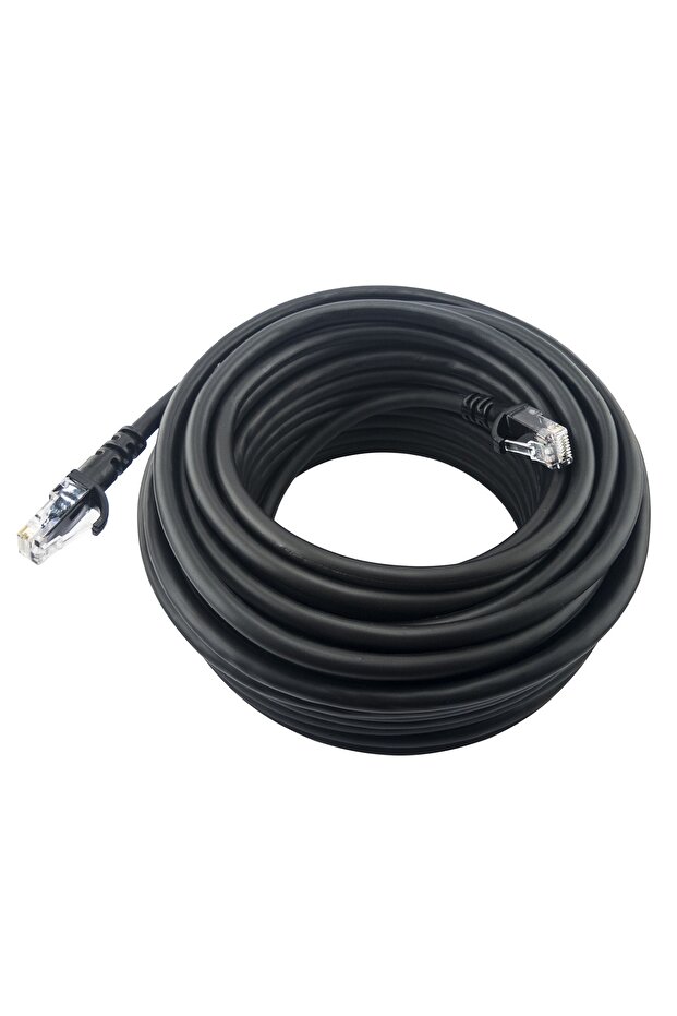 30 Metre Cat6 Network-Ağ-Ethernet Kablosu Siyah - 4