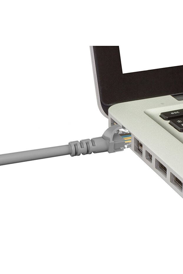 5 Metre Cat6 Network-Ağ-Ethernet Kablosu Gri - 5