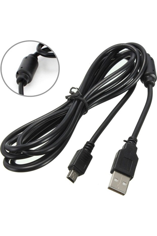 Ps3 Oyun Kolu Uyumlu  Controller Joystick Playstation 3 Charcing Usb Şarj Kablosu - 3