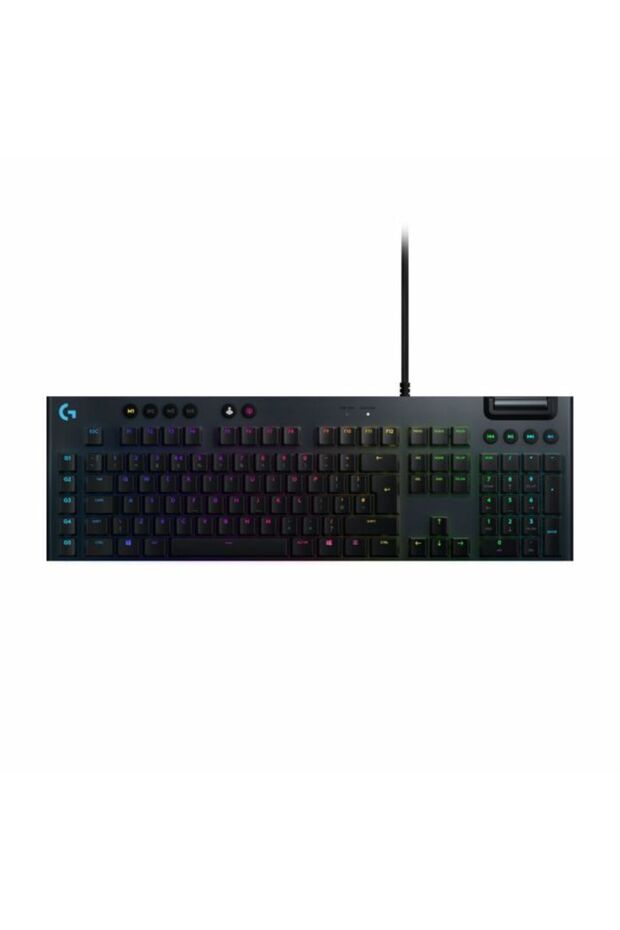 LOGİTECH G G815 TACTİLE MEKANİK OYUNCU KLAVYESİ -LİGHTSYNC RGB - SİYAH 920-008993 - 2