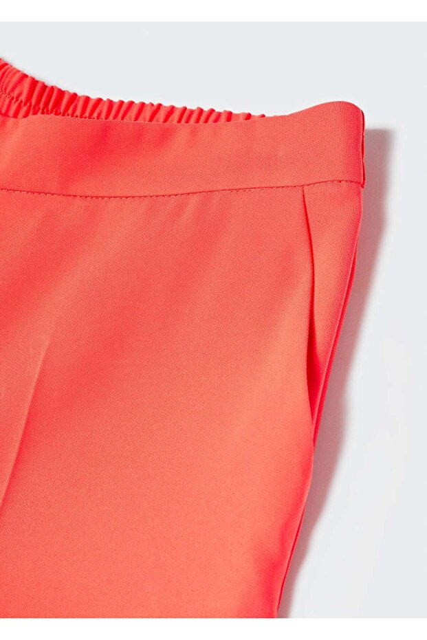 Wideleg Kumaş Pantolon - 14