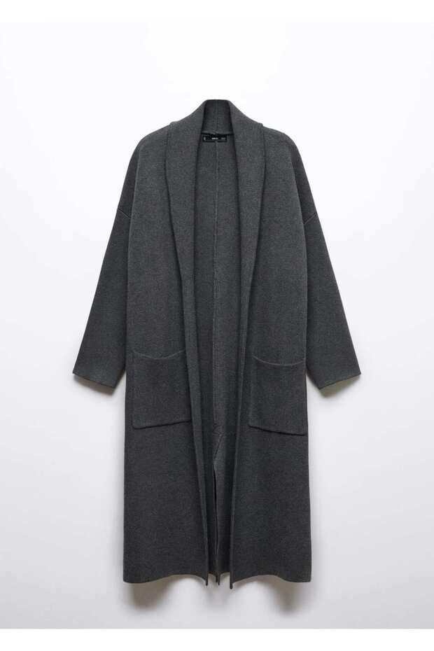 Cepli oversize triko palto - 10