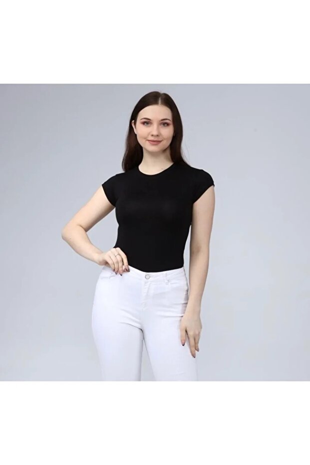 Copy - Null Collar Short Sleeve Bodysuit
