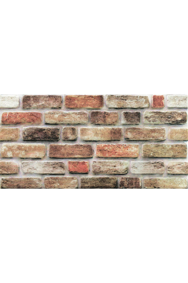 5 Adet (2,5M2) X Tuğla Desenli 3 Boyutlu Renkli Strafor Köpük Duvar Kaplama Paneli (BR-508) - 2