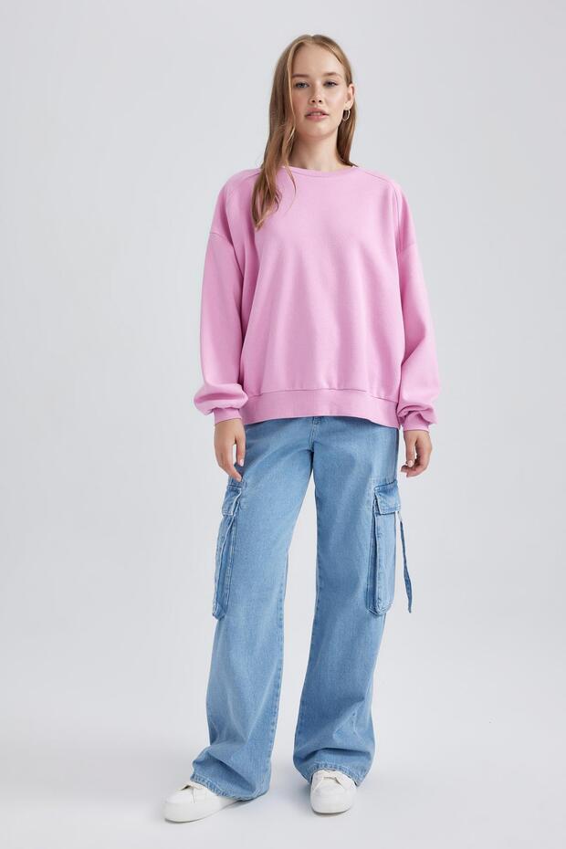 Coool Oversize Fit Sweatshirt - 2