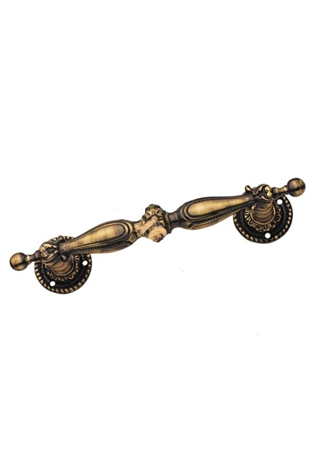 ANTIQUE BRONZE PULL ARM A-46 23.5 CM ANTIQUE YELLOW