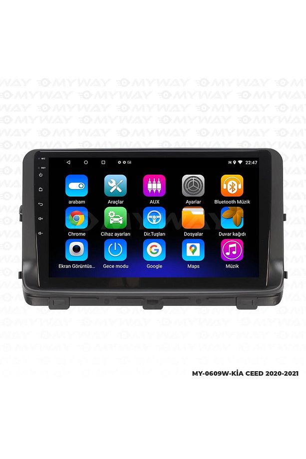 KİA CEED ANDROİD 12 MULTİMEDYA CARPLAY 2GB RAM+32GB HDD 2020-2021 NAVİGASYON EKRAN - 2