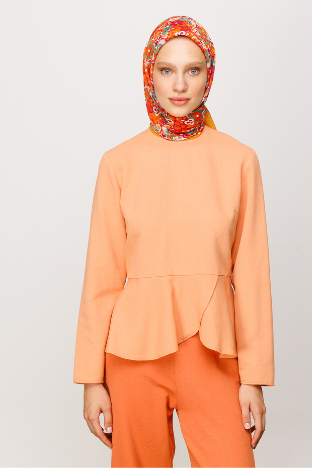 Daisy Pattern Digital Soft Scarf - 3