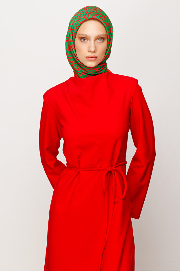 Eșarfă digitală moale cu model Clover - 7