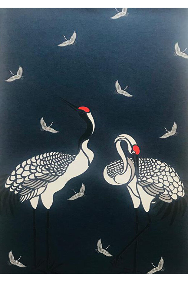 Panel Desenli Fon Perde - 1