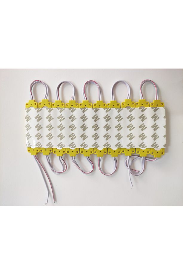 Parmak Cob Led Turuncu 12 Volt Su Geçirmez 10,lu 3m Bantlı Kesilebilir 0409978 - 2