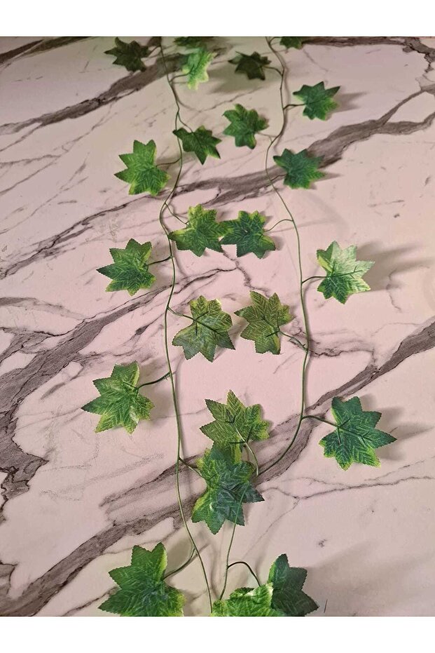 Çınar 5li Yapay Sarmaşık,yapay Çiçek,ev Dekorasyonu,yılbaşı Süsü - 1