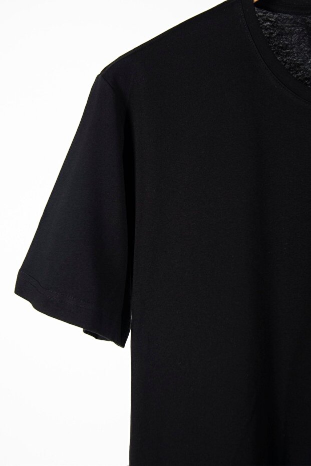 Pachet de 3 tricouri Basic Black Oversize - 2