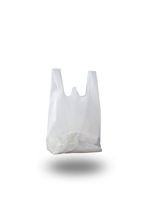 Beyaz Poşet Büyük Boy 1 Kg Hışır Atlet Poşet - 1