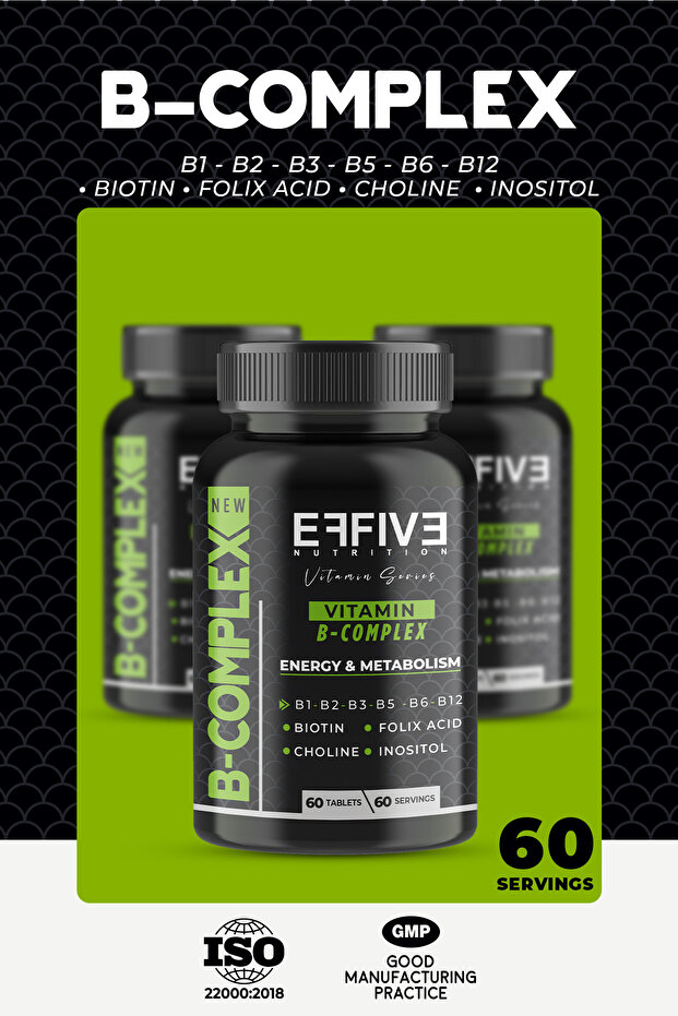 Effive Vitamin B-complex - 60 Tablet - 2