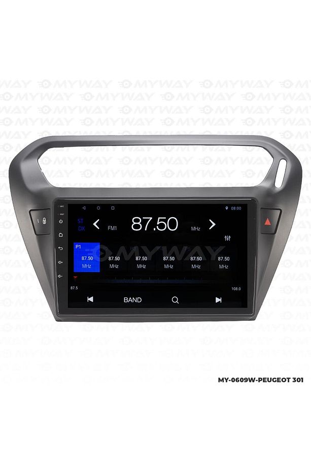 CİTROEN C ELYSEE ANDROİD 12 MULTİMEDYA CARPLAY 2GB RAM+32GB HDD NAVİGASYON EKRAN - 5