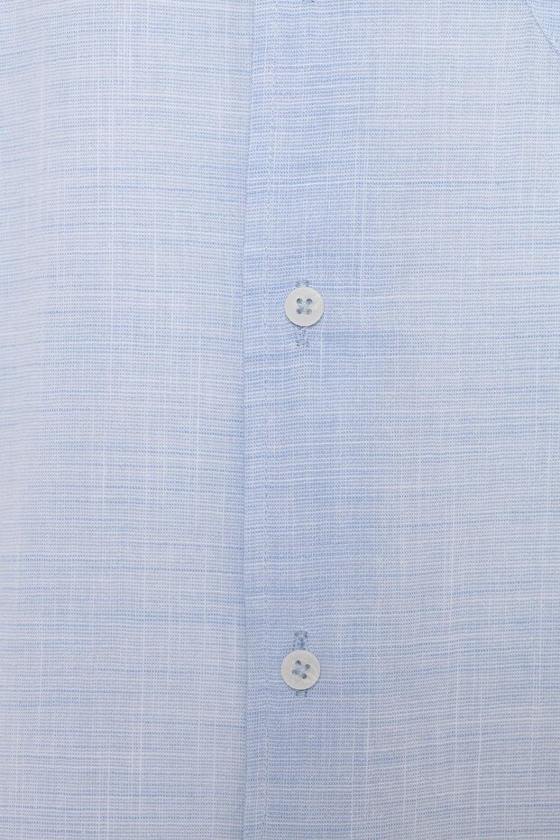 Kısa Kol Regular Kalıp Düz Gömlek - 2