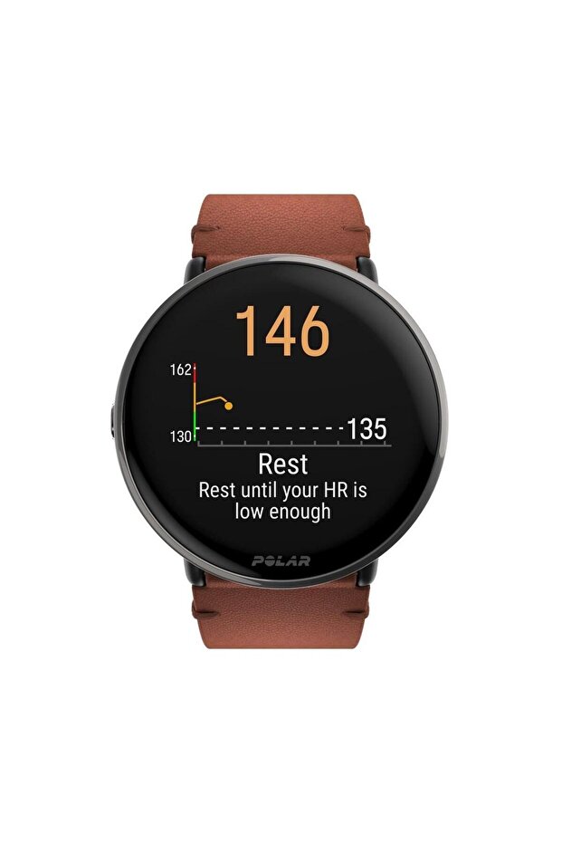 Ignite 3 Fitness ve Yaşam Saati Titanium LTHR BRNZ M/L - 5