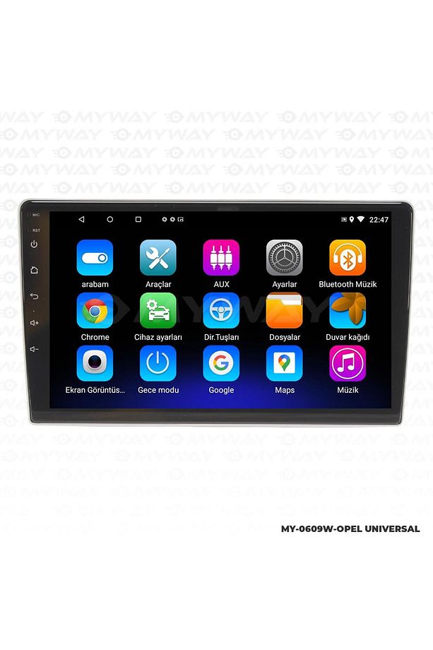 OPEL CORSA C ANDROİD 12 MULTİMEDYA CARPLAY 2GB RAM+32GB HDD NAVİGASYON OEM EKRAN - 2