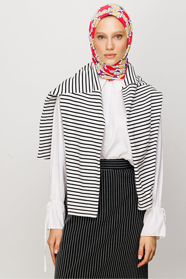 Eșarfă Pliată Model Șira - 5