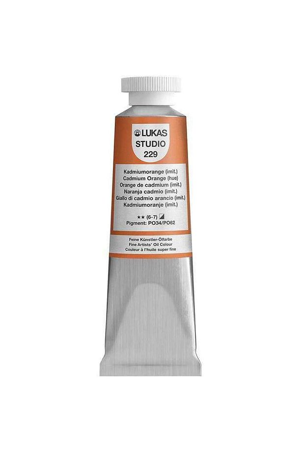 Studio Yağlı Boya 37 ml Cadmium Orange 0229 - 1