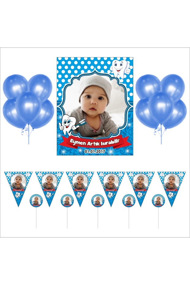 مفهوم مجموعة تزيين قمح الأسنان - 1