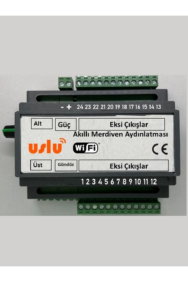 Uslu Wifi 16 Basamak Adım Takip Sistemi - Akıllı Merdiven Aydınlatma - 1