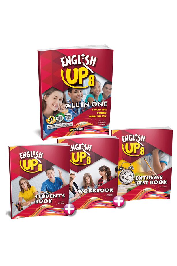 YDS English Up 8 ALL IN ONE (Student's Book+Workbook+Test Book) - 1
