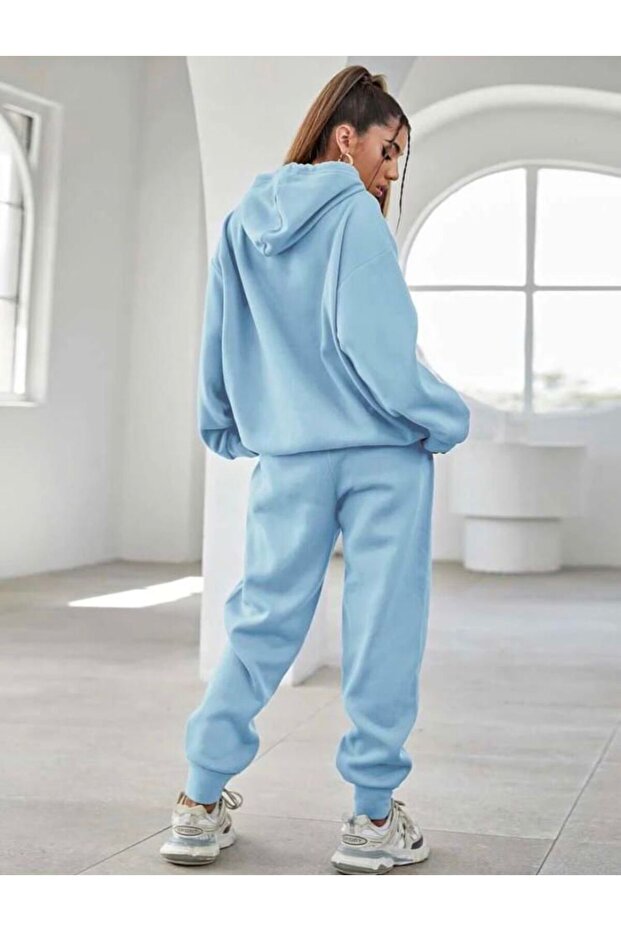 Sierra Nevada nyomott nagyméretű női tréningruha szett - 6