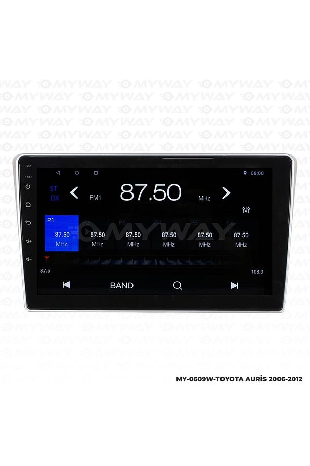 TOYOTA AURİS ANDROİD 12 MULTİMEDYA CARPLAY 2GB RAM+32GB HDD NAVİGASYON EKRAN - 5