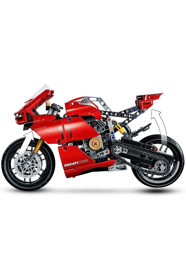 ® Technic Ducati Panigale V4 R 42107 - Yetişkinler için Araba Yapım Seti (646 Parça) - 7