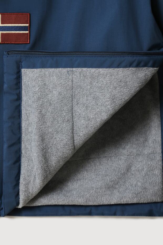 Pánský kabát - modrý - 5