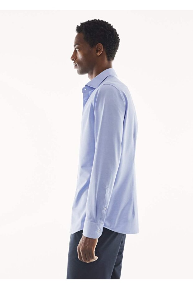 Streç Slim Fit Gömlek - 5