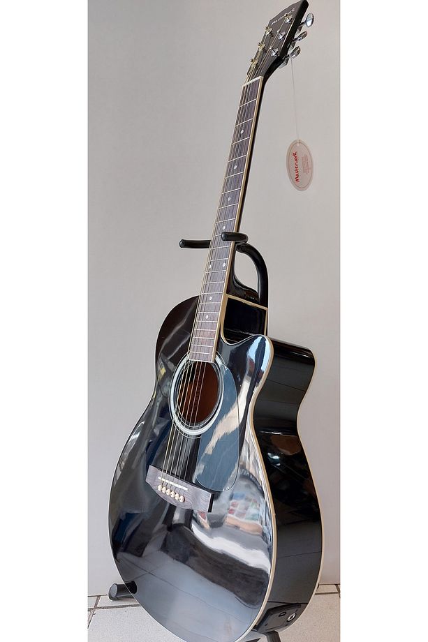Usb Girişli Ekolayzırlı Elektro Akustik Gitar (SİYAH) - 1