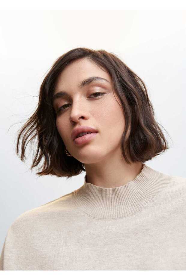 Yanları Yırtmaçlı Kazak - 6